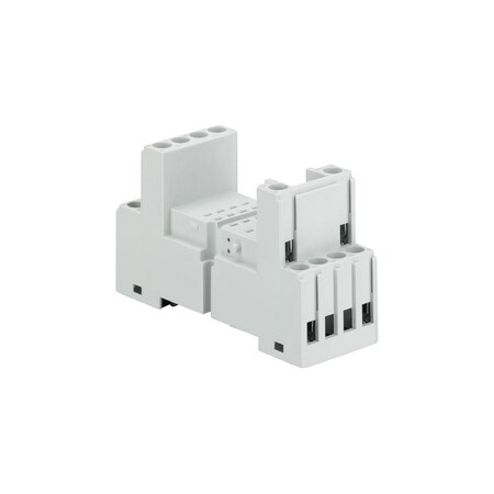 Abb NCNR/NRTV STANDARD SOCKET FOR, 4/2 C/O RELAYS SCREW,  1SVR405651R3000